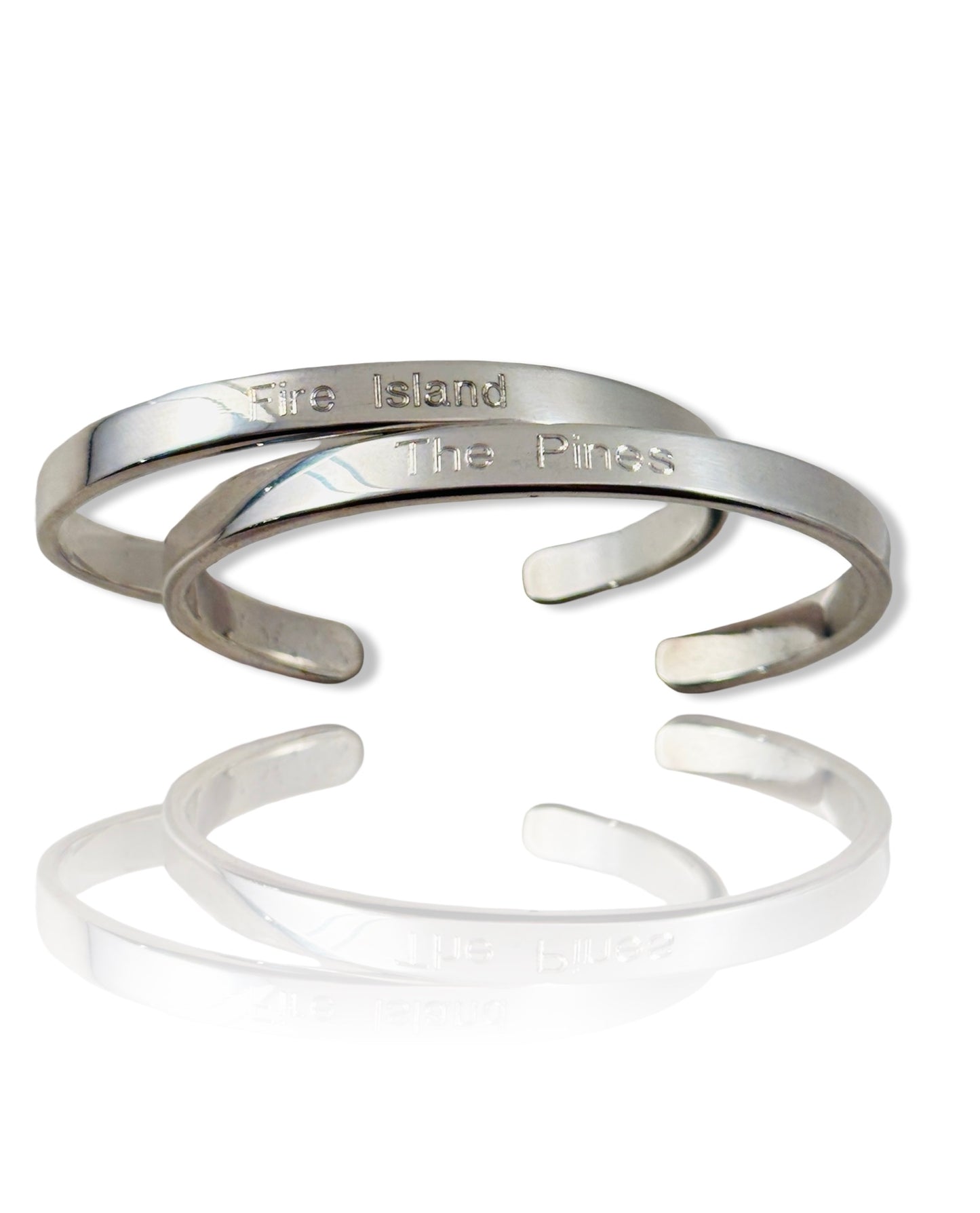 Sterling Silver Engraved Cuff Bracelet