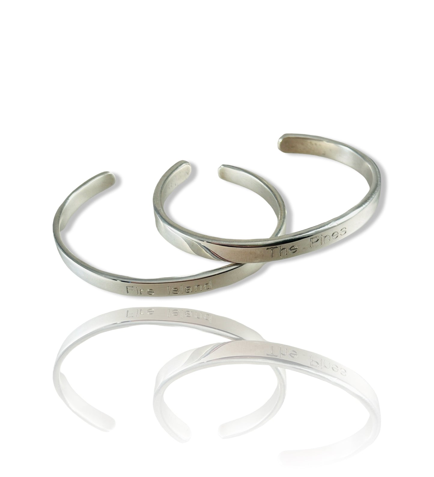 Sterling Silver Engraved Cuff Bracelet