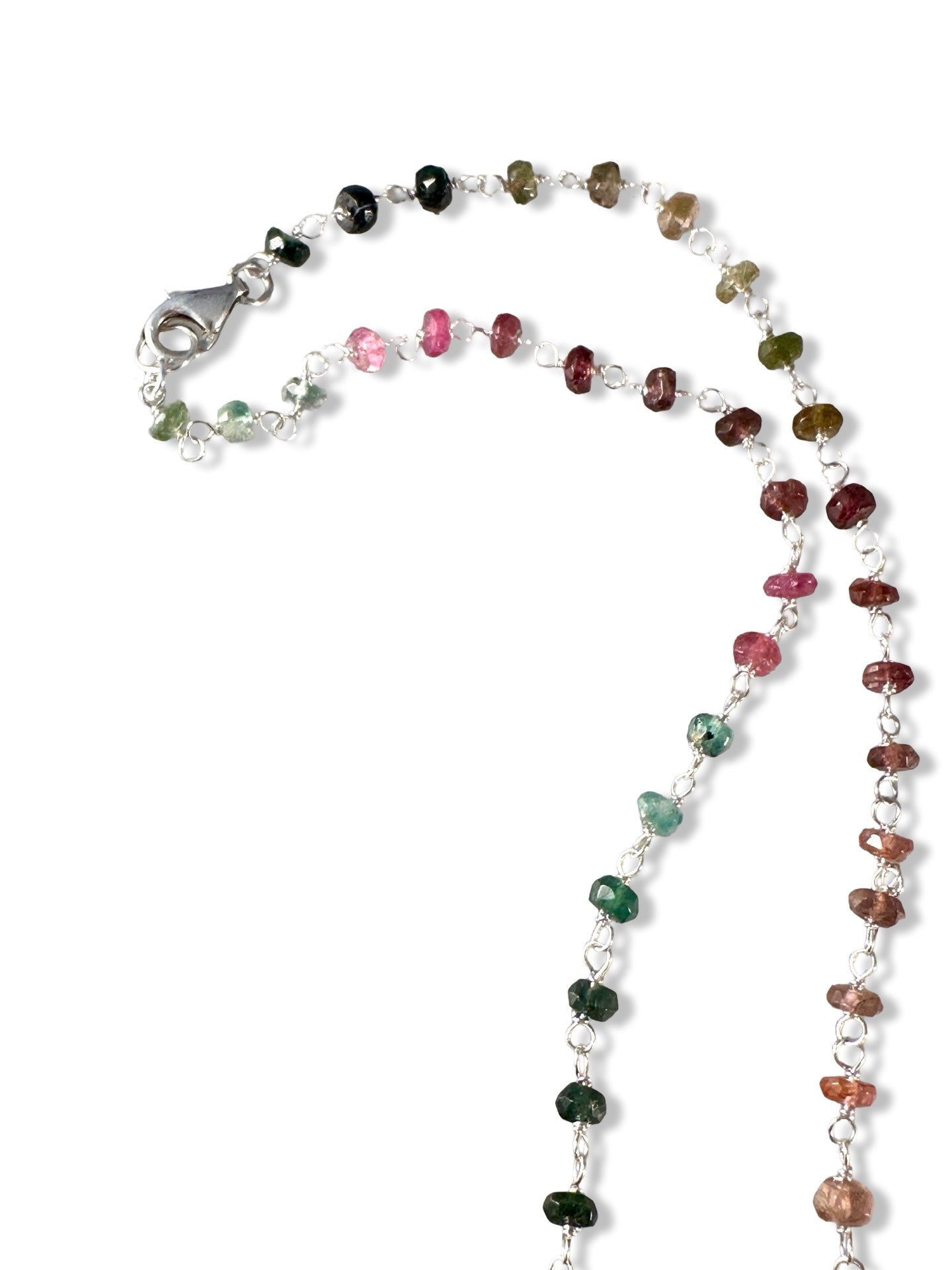 Gemstone Wire Wrap Necklace