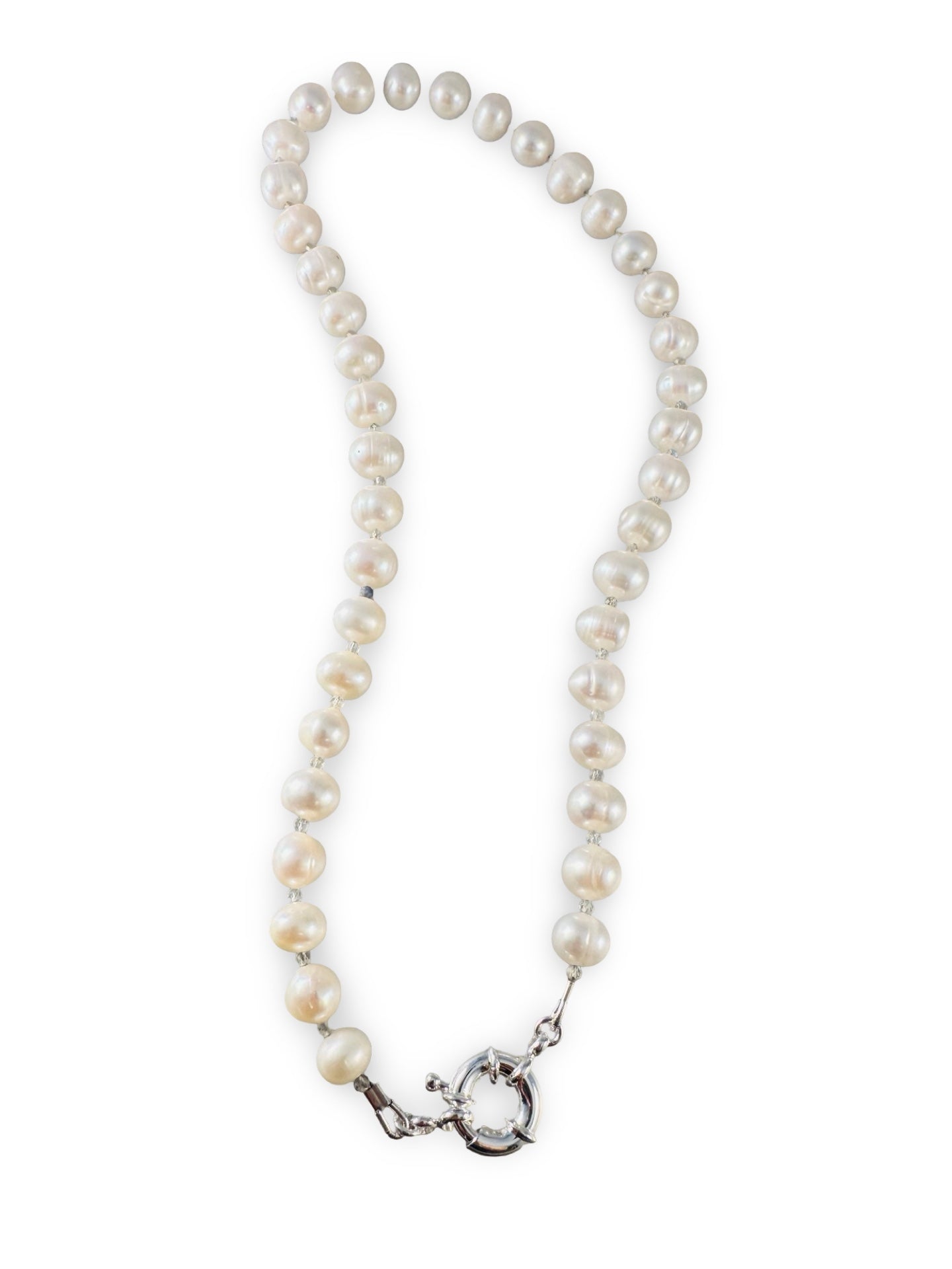 **SALE ** Large Pearl and Peruvian Opal Necklaces
