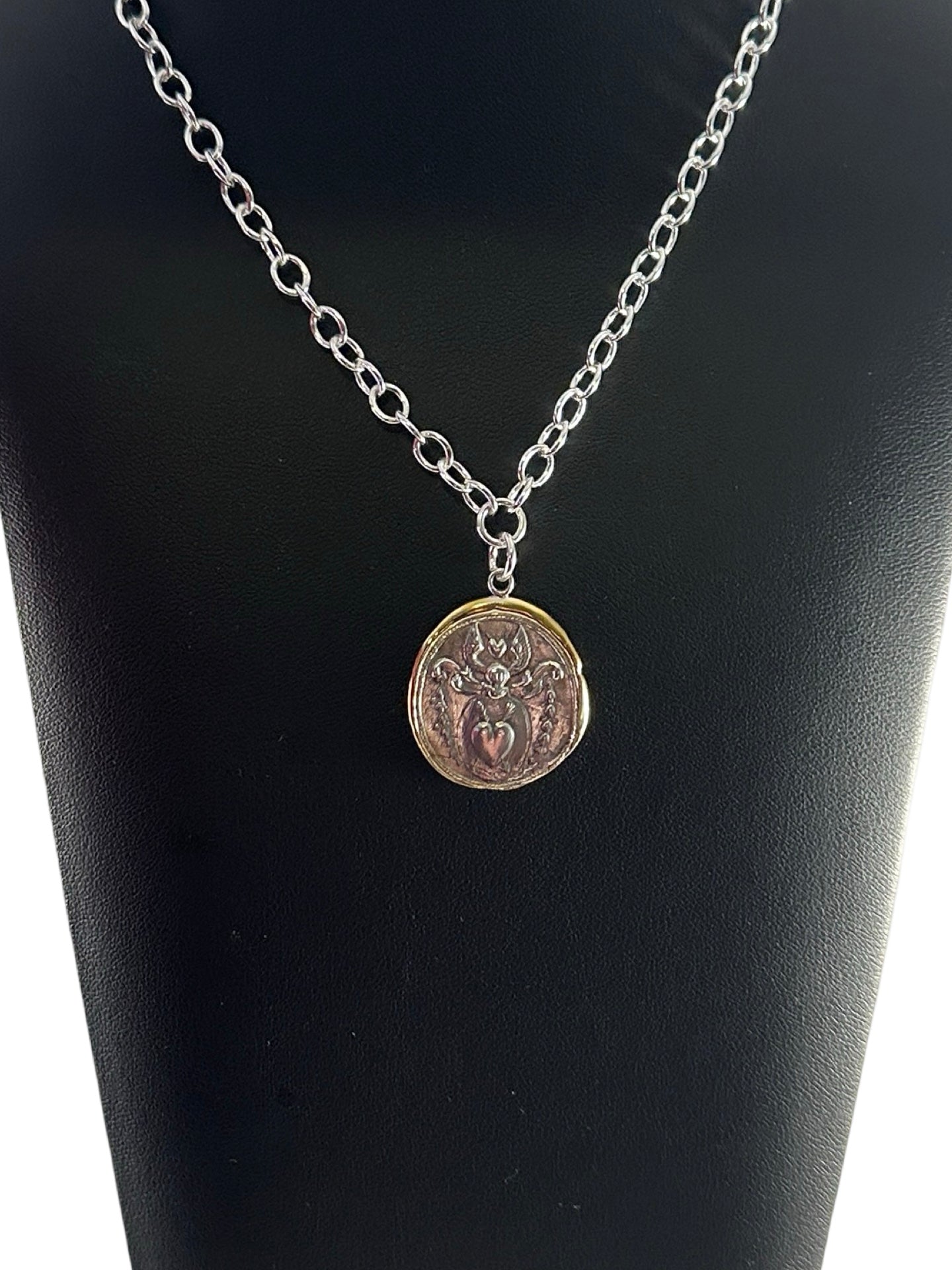 Angel Heart Sterling Necklace