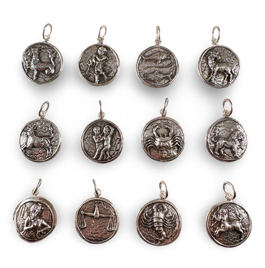 Zodiac Sterling Pendant