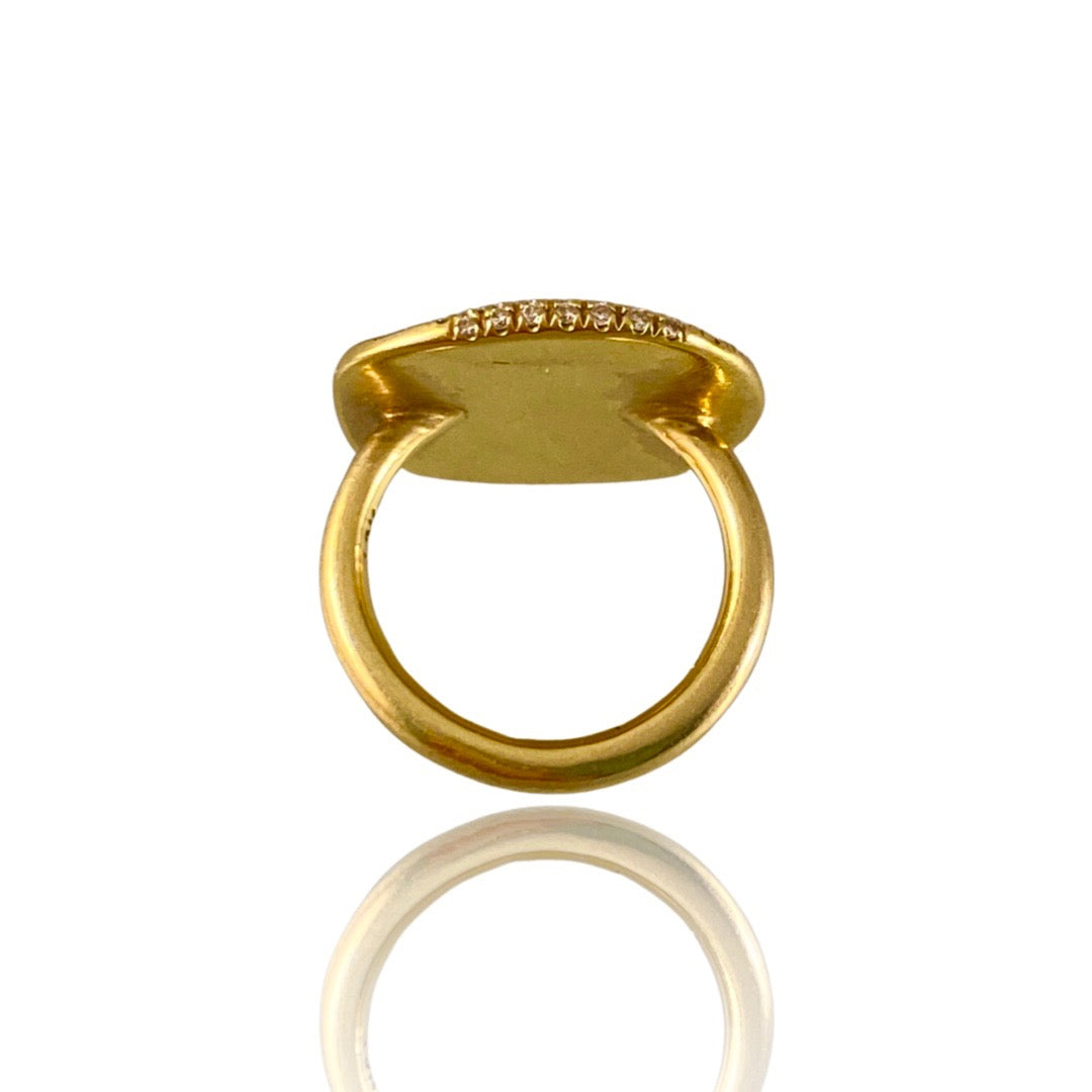 18k Gold Double Gryphon Ring