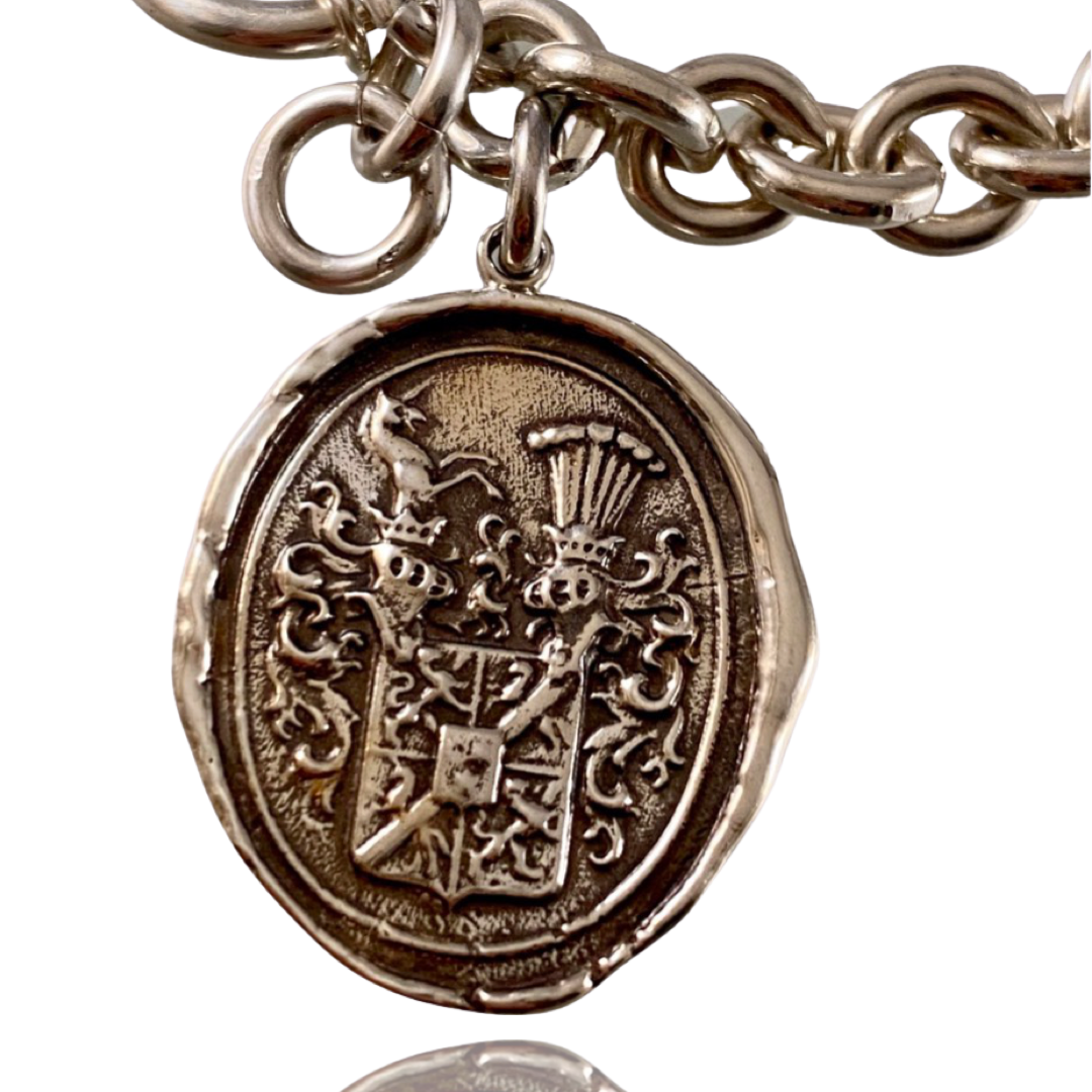 Unicorn Heavy Link Charm Bracelet