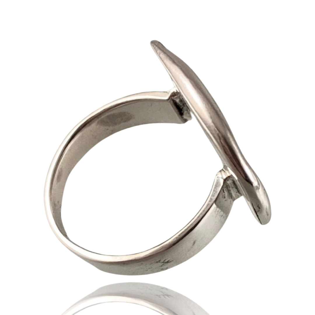 Double Gryphon Sterling Silver Ring