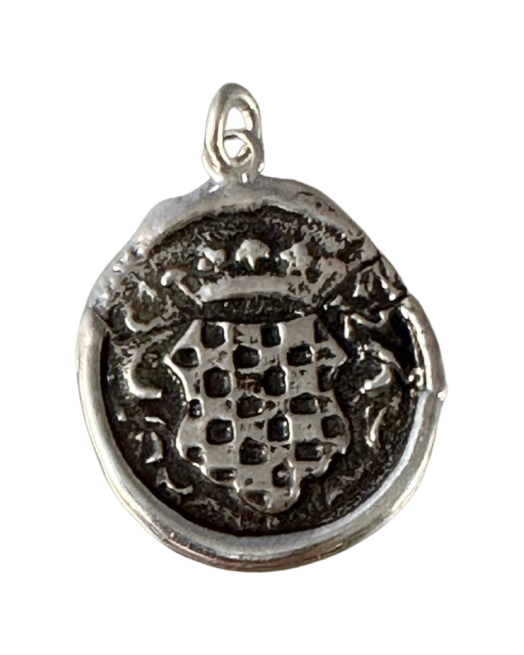 Sterling Small Shield Pendant