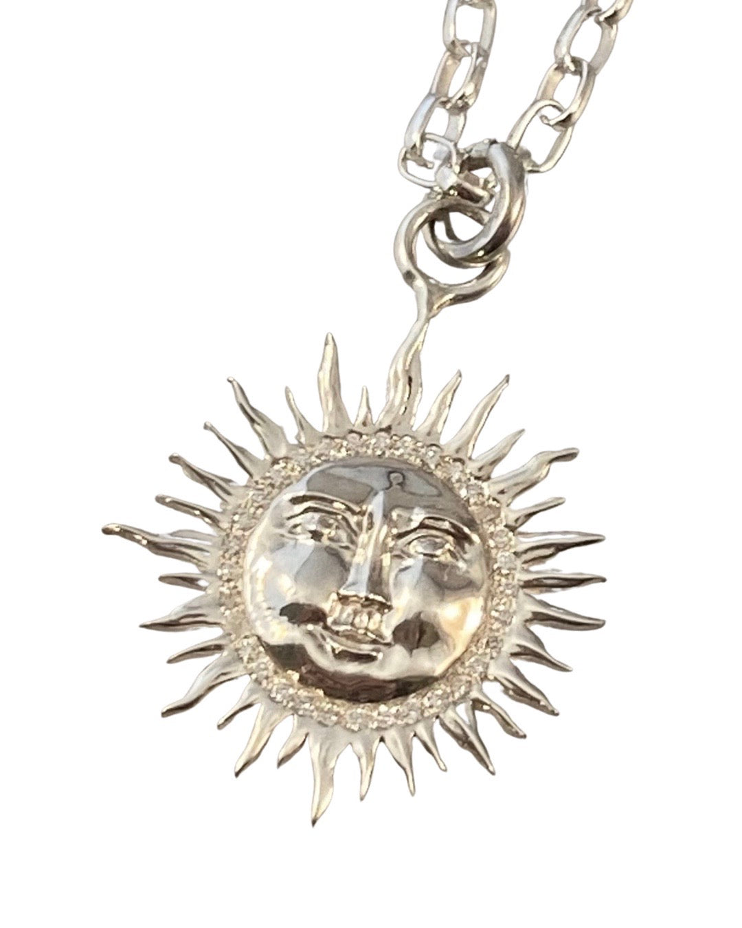 Sun Diamond Necklace