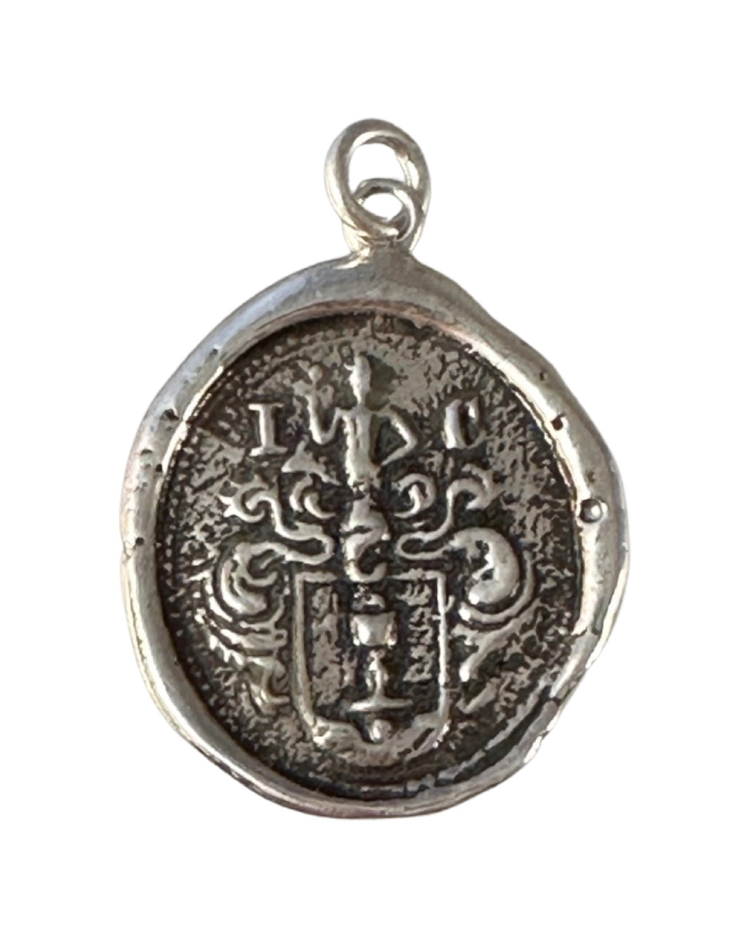 Sterling Small Shield Pendant