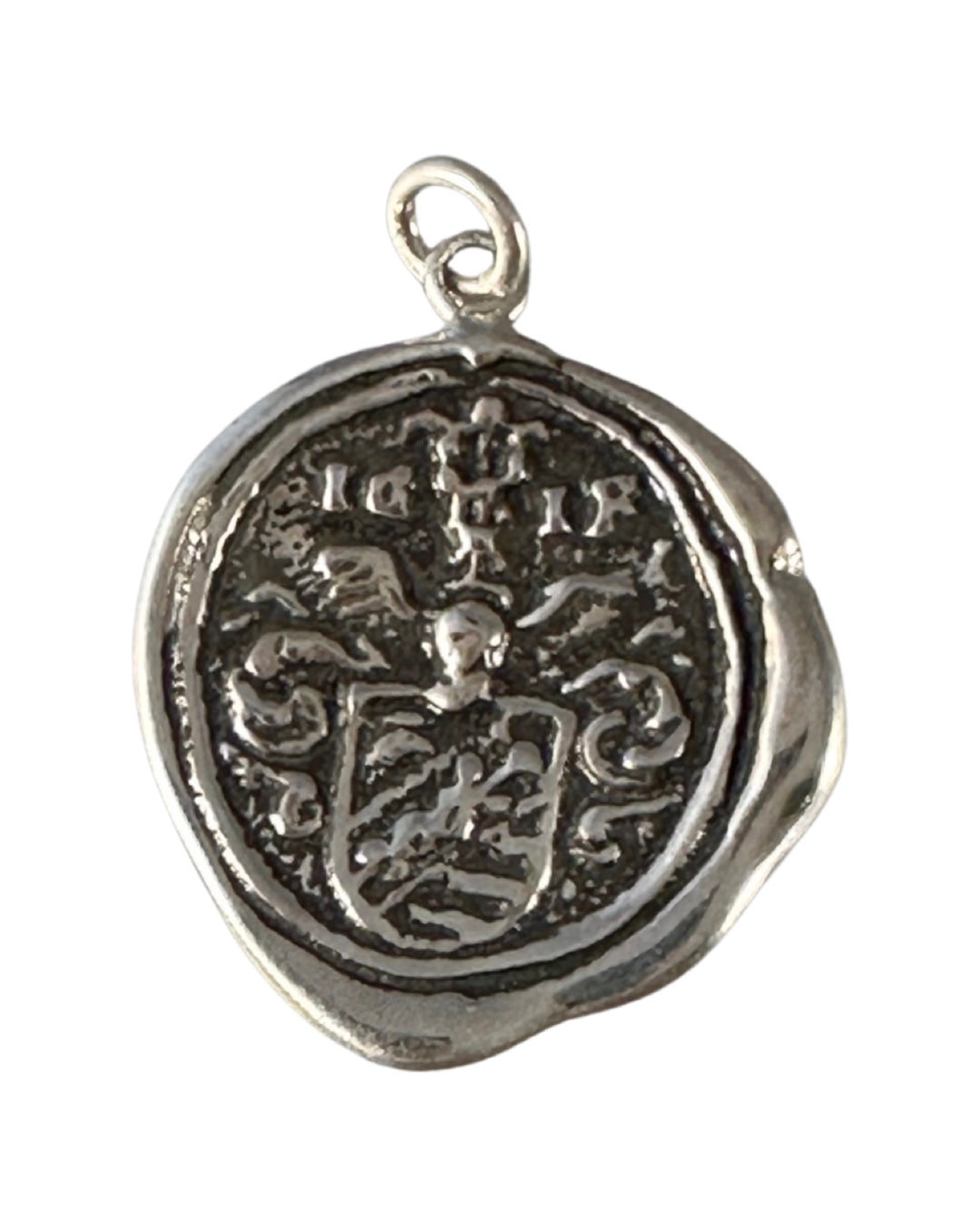 Sterling Small Shield Pendant